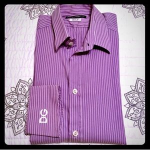 Dolce & Gabbana Gold Men’s Fitted Dress Shirt